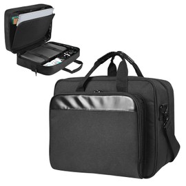 Mobile Printer Storage Bag, Laptop Briefcase, Premium Laptop Case, Holds Up to 17.3-inch Laptop for Travel, Business, Men, Women
