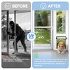 LStoneOS Sliding Glass Pet Door Security Bar,Adjustable Sliding Door Safety