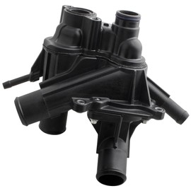 BOXI 902-1090 Engine Coolant Thermostat Housing Assembly Fits for Ford F-150 Lobo 2017-2020 Expedition for Lincoln Navigator 2018-2022 V6 3.5L / ‎HL3Z8A586A