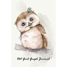 Dot Grid Paper Journal: Graph Pattern A Dotted Matrix And Sketch Book For Design Calligraphy