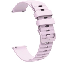 FanTEK Compatible with 18mm 20mm 22mm Watch Bands Quick Release Replacement Wristband, Silicone Sport Bands for Men Women