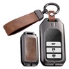 ontto Compatible with Honda Key Fob Skin 360 Degree Protection,Metal