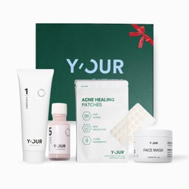 Y'OUR Acne-Care Sets: Acne Treatment Duo, 3-Step Acne Set, Purify & Treat Acne Set, Bloom & Blur Acne Set, Adult Acne Set. (4-Step Purifying Acne)