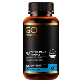 GO Healthy Go Oyster Plus Zinc 1-A-Day Cap X 120