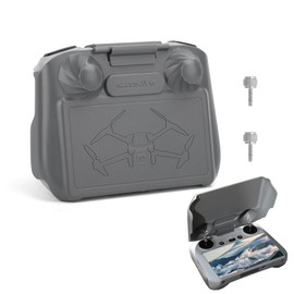 Mini 3 Pro RC Sun Hood Sun Protection, 2-in-1 Controller Protective Cover Sun Visor for DJI RC, DJI Mini 3 Pro RC Remote Control Protection Screen Monitor Cover Accessories