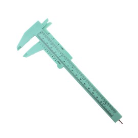 T&B - Calibre de plástico de 150 mm para joyería, calibre deslizante, 5 unidades