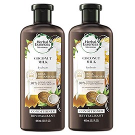 Herbal Essences Conditioner for Color Treated Hair, Coconut Milk BioRenew, 13.5 FL OZ (Pack of 2)