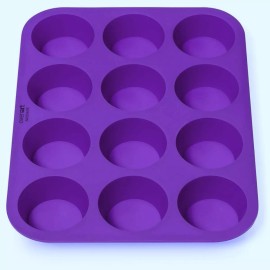 Vencort Molde Para Muffins Mediano De Silicon Envío Gratis