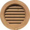 Ekena Millwork GVWRO12X1200SFUWR Round Gable Vent Gable Vent, 12"W x