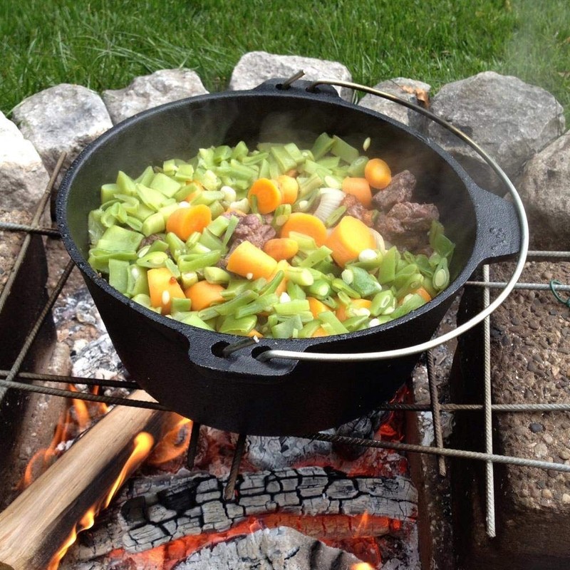 Esschert Design USA FF117 Fire Pit Dutch Oven