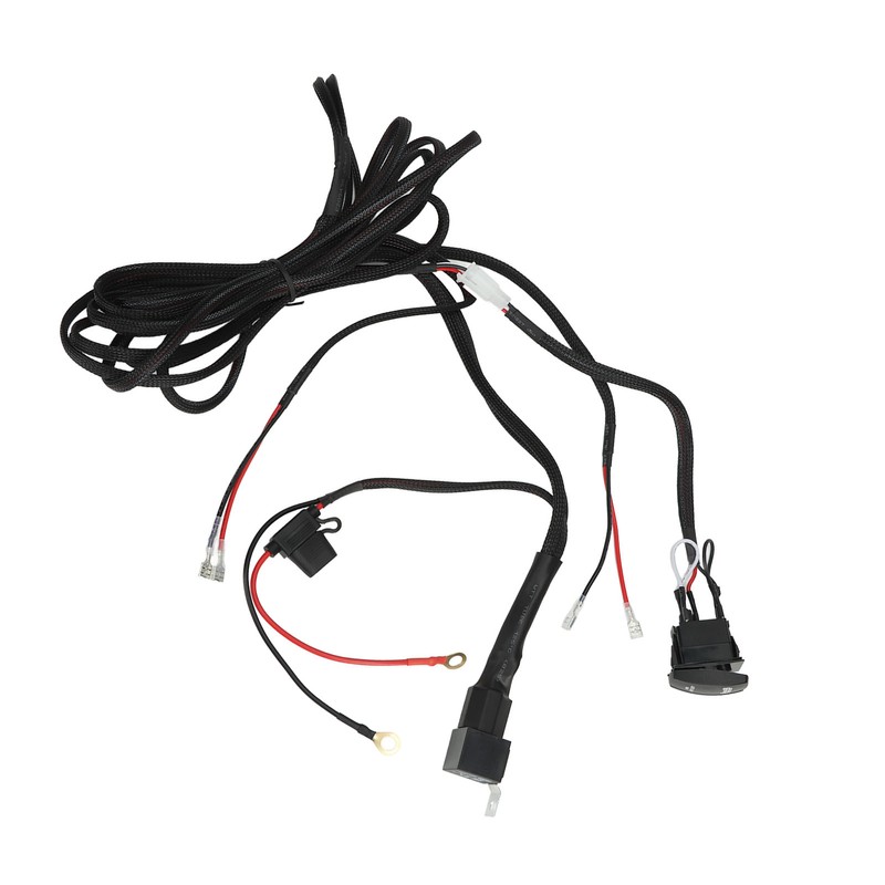 LED Light Bar Wiring Harness Kit 5 Pin On Off