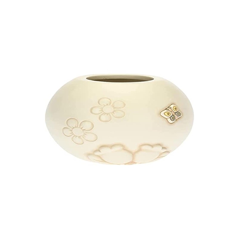 THUN - Decorative vase with butterfly and flowers - Elegance