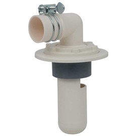  Kakudai Washing Machine Plumbing Trap for Eliminating Disagreeable Odor, Attach Directly to Floor, Convenient for Use, Suitable for Both Nominal 50VP/ VU Pipes