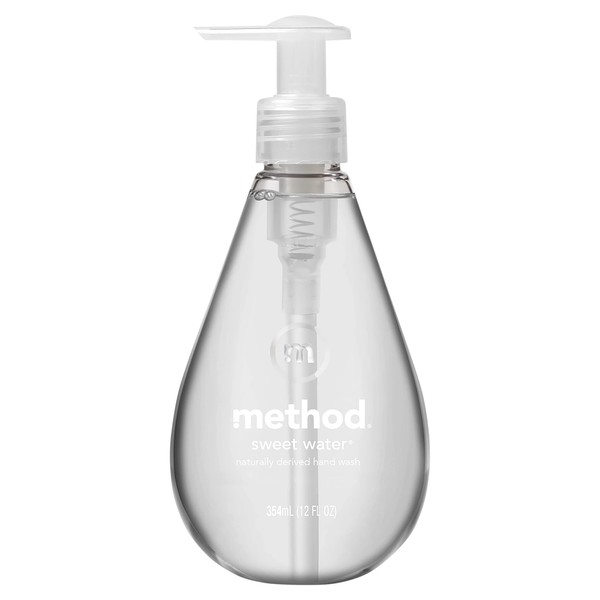 Method Naturally Derived Hand Wash, Sweet Water 12 oz