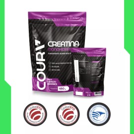 Coura Creatina Monohidratada Coura Lemon-berries 450g