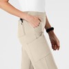 WonderWink W123 Women’s Flat-Front Double Cargo Pant — Khaki, X-Large