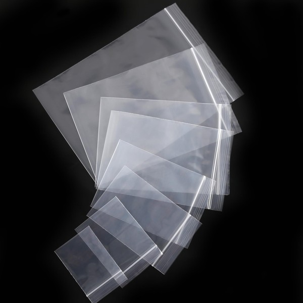 newlng Pack of 200 Ziplock Bags, Small Zip Bags, 10