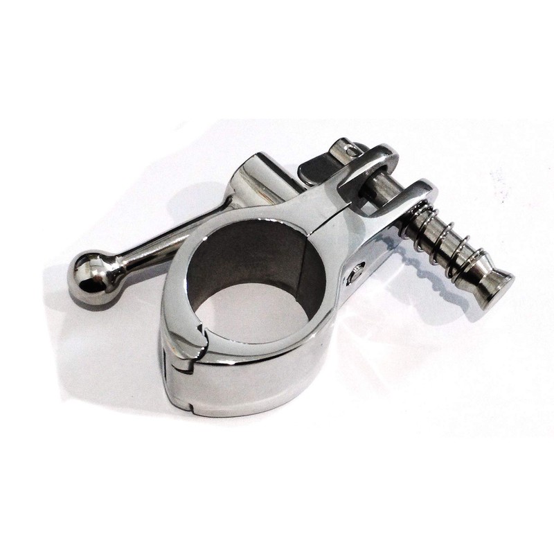 NRC&XRC Pair of 316 Stainless Steel Bimini Top Hinge Rail