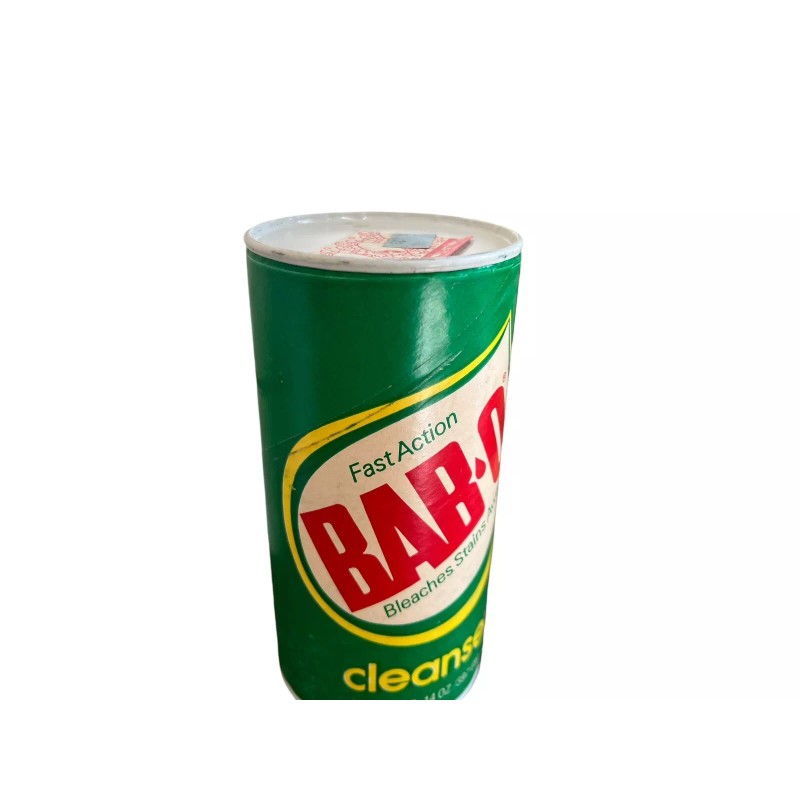 Bab-o VTG Retro BAB-O 14 oz Lemon Cleanser Cleaner NOS
