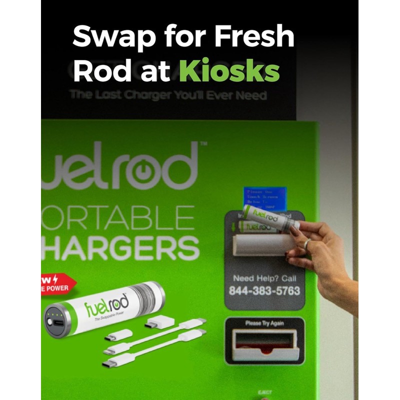 Fuelrod Portable Charger Kits For On The Go Travel