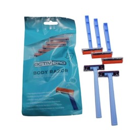 Body Razors | Combed Head to Prevent Cuts | Gentle on Skin | Underarms | Bikini | Sensitive | Stainless Steel Blade | Grooming Blades for Men Women | Disposable (5pcs)