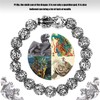 ZenBless Feng Shui Bracelet 12mm Beads Large Size Bracelet for