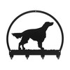 SWEN Products Irish Setter Metal Key Chain Hanger - Leash
