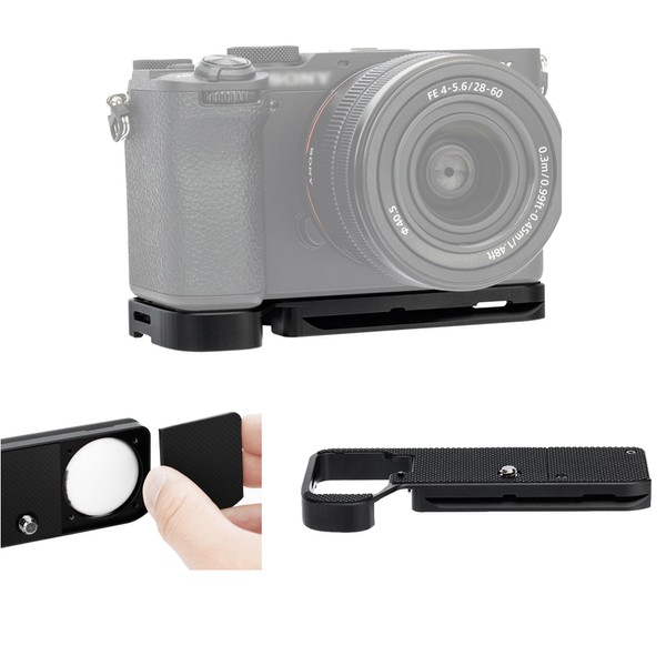 JJC GP-X2 Metal Hand Grip Extension Bracket for Sony A7CII