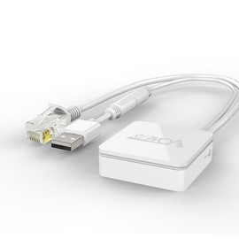 VONETS Mini WiFi Bridge Portable Wireless Router/Repeater Ethernet to WiFi with WiFi Hotspot 2.4GHz 2 RJ45 Ports(10/100Mbps) DC/USB Powered for Hotel IP Printer Network Devices VAR11N-300