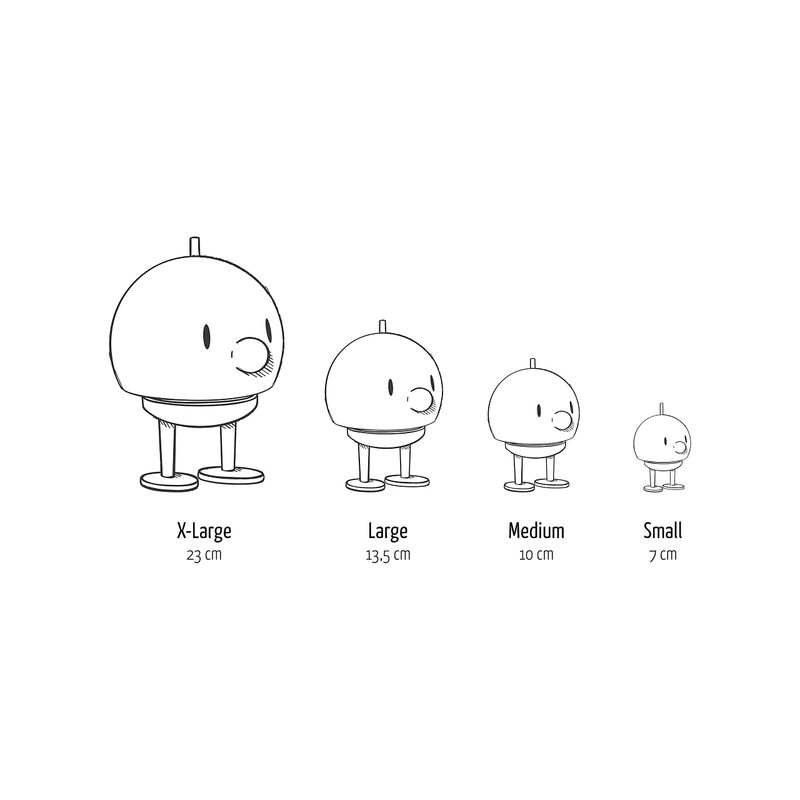 Hoptimist - Skandinavisches Design - Classic Small Bumble - Höhe: