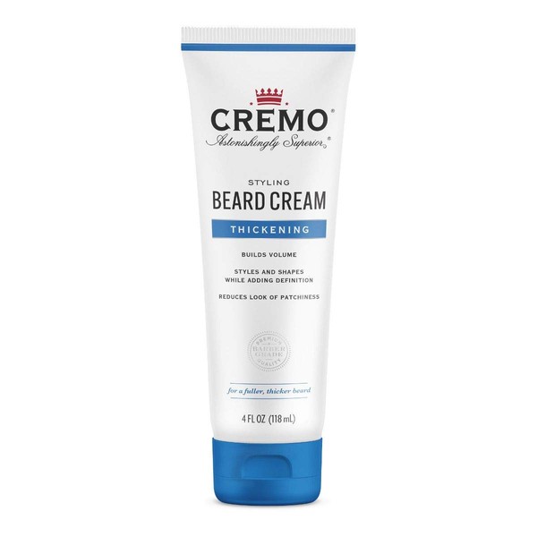Cremo Thickening Beard Cream, 4 Fluid Ounce (pack Of 3)