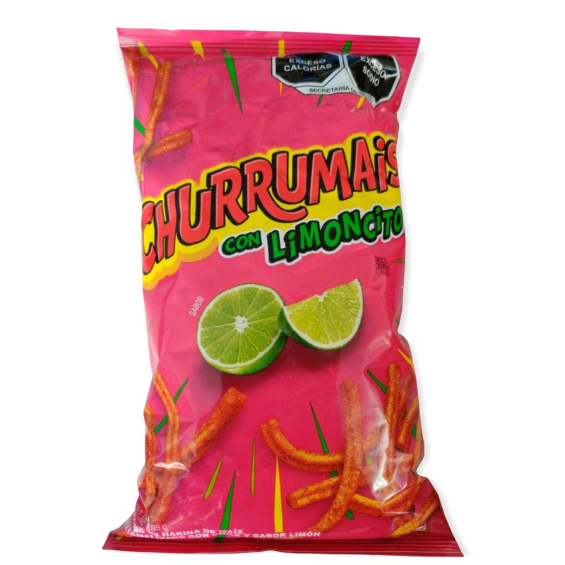 Churrumais Con Limoncito (3 Pack) 6.52 oz - Mexican Large