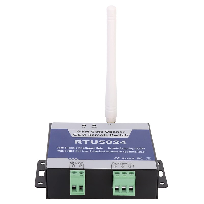 RTU5024 Upgrade GSM Gate Opener Relay Switch Remote Control Door