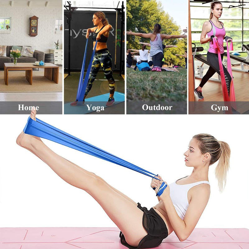 Resistance Bands Set, 3 Pack Exercise Bands, Physical Therapy Bands