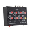 7 Band Digital Equalizer 12dB High Bass Adjustment Dual Channel