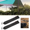 Alomejor Tent Pole Storage Bag, Pack of 2 Multifunctional Portable