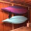 Heavy Duty Garage Indoor Kayak Storage Hooks Hanger, Wall Mounted