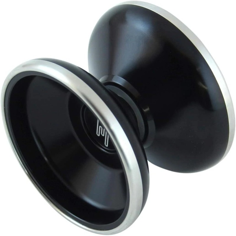 Yoyo King Black Bimetal Yo-yo With Dual Bearings For Responsive