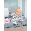 Baby Annabell 706824 Romper Blue-to Fit 43cm Dolls-Set Includes Supersoft