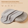 Vie Triomphe Kids Pillow, TPE Memory Foam, Ages 2-7, 12x20