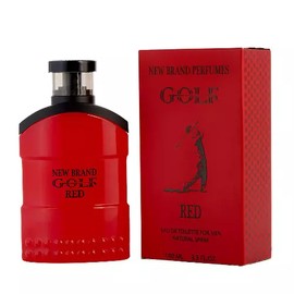 Golf Red by New Brand 3.3 oz EDT Cologne for Men New in Box