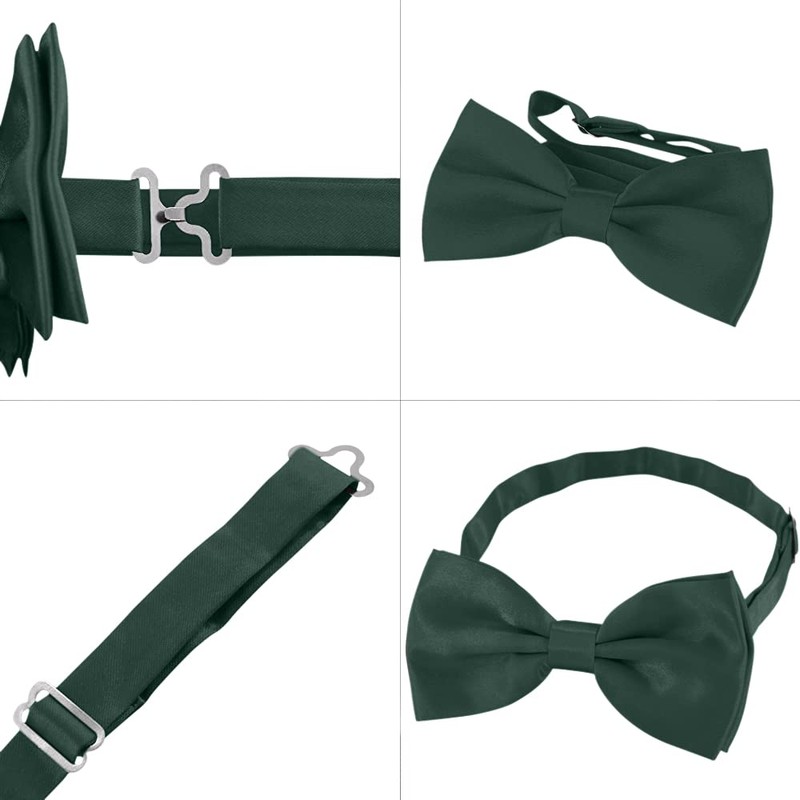 DonDon Father-son bow tie set in partner look, already tied