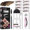 YFulfill Eyebrow Stamp and Eyebrow Stencil Kit for Perfect Eyebrow