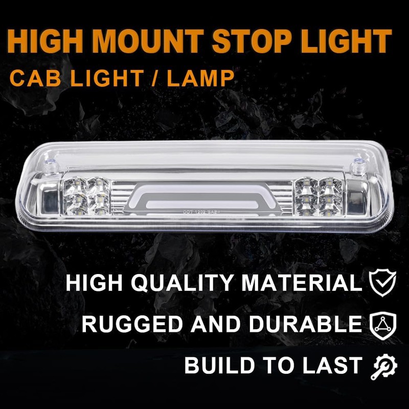 G-PLUS Rear LED Third Brake Light Compatible With Ford F150