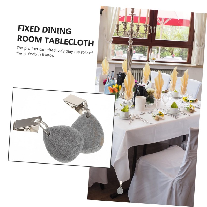 iplusmile 4pcs Heavy Tablecloth Weights Home Decoration for Wedding Party