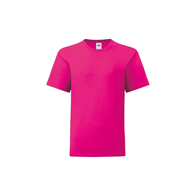 Fruit of the Loom children’s Iconic T-Shirt, Size: Ages 4