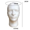 Amagogo Mannequin Head Display Stand Round Base Durable 11'' Tall