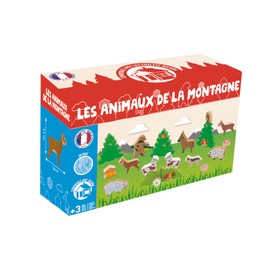 Jeujura - Moutain Animals Building Games, Multicolor (J8271)