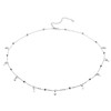 R.Universe Sterling Silver Tiny Disc CHOKER Necklace, 925 Minimalist Dainty