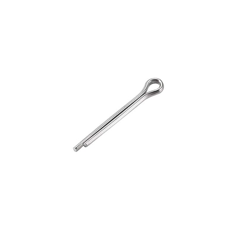 sourcing map Split Cotter Pin - 2mm x 16mm 304